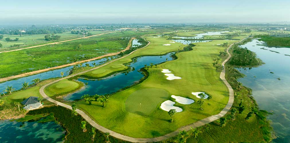 Vị trí quần thể West lakes Golf Villas