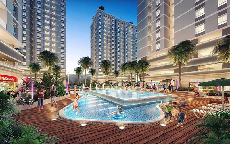 Khu căn hộ chung cư cao cấp đầy đủ tiện nghi