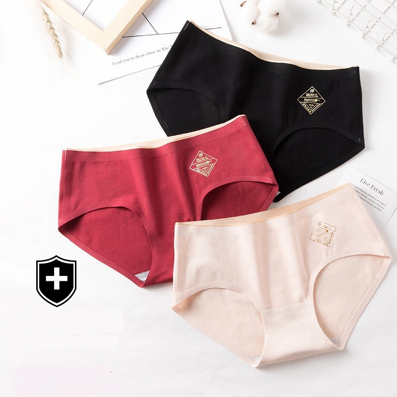 Quần lót cotton không đường may