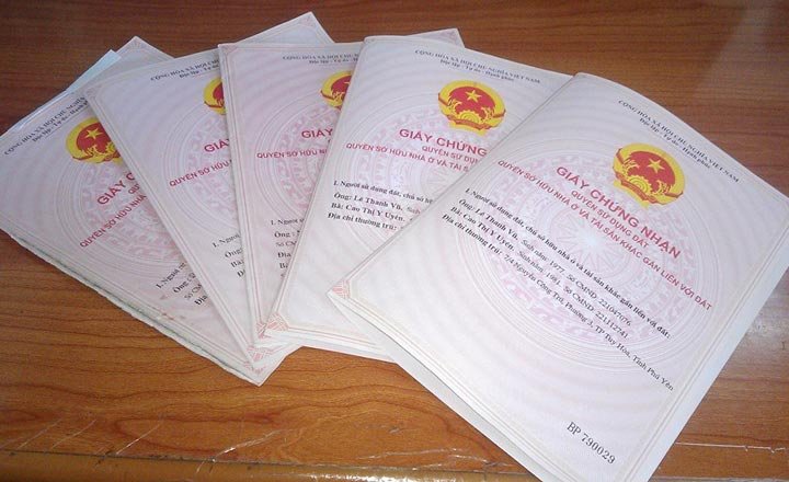 Thủ tục sang tên giấy chứng nhận quyền sử dụng đất