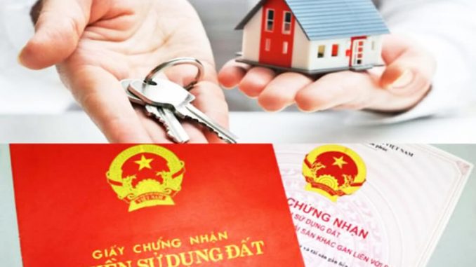 Đất tái định cư được tách sổ đỏ