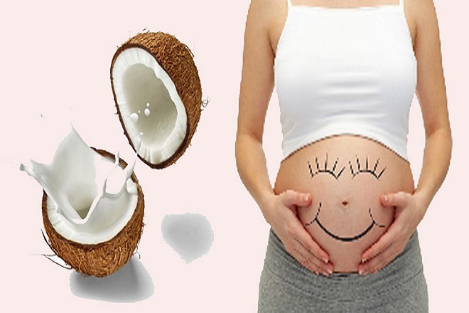 Mang thai 16 tuần đã có thể uống nước dừa