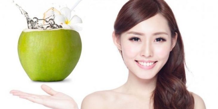 Uống nước dừa có tác dụng gì cho da?