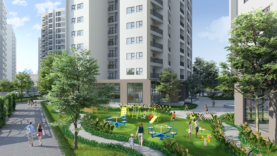 Chung cư hiện đang được phát triển rất mạnh trên thị trường bất động sản