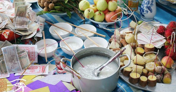 Mâm lễ cúng cô hồn chỉ dùng đồ chay