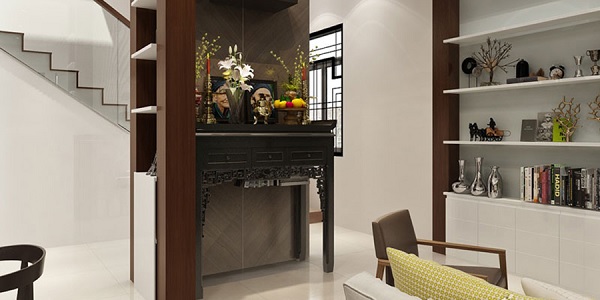 Nên lập bàn thờ tổ tiên khi sinh sống tại chung cư