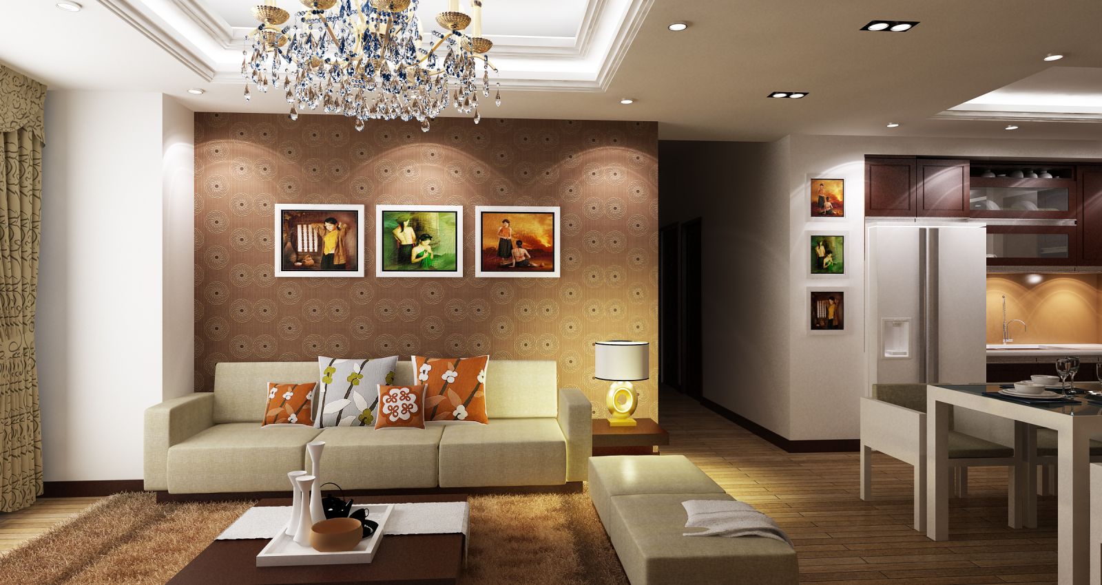 Chung cư hiện nay có mức giá tương đối phù hợp với túi tiền của nhiều người