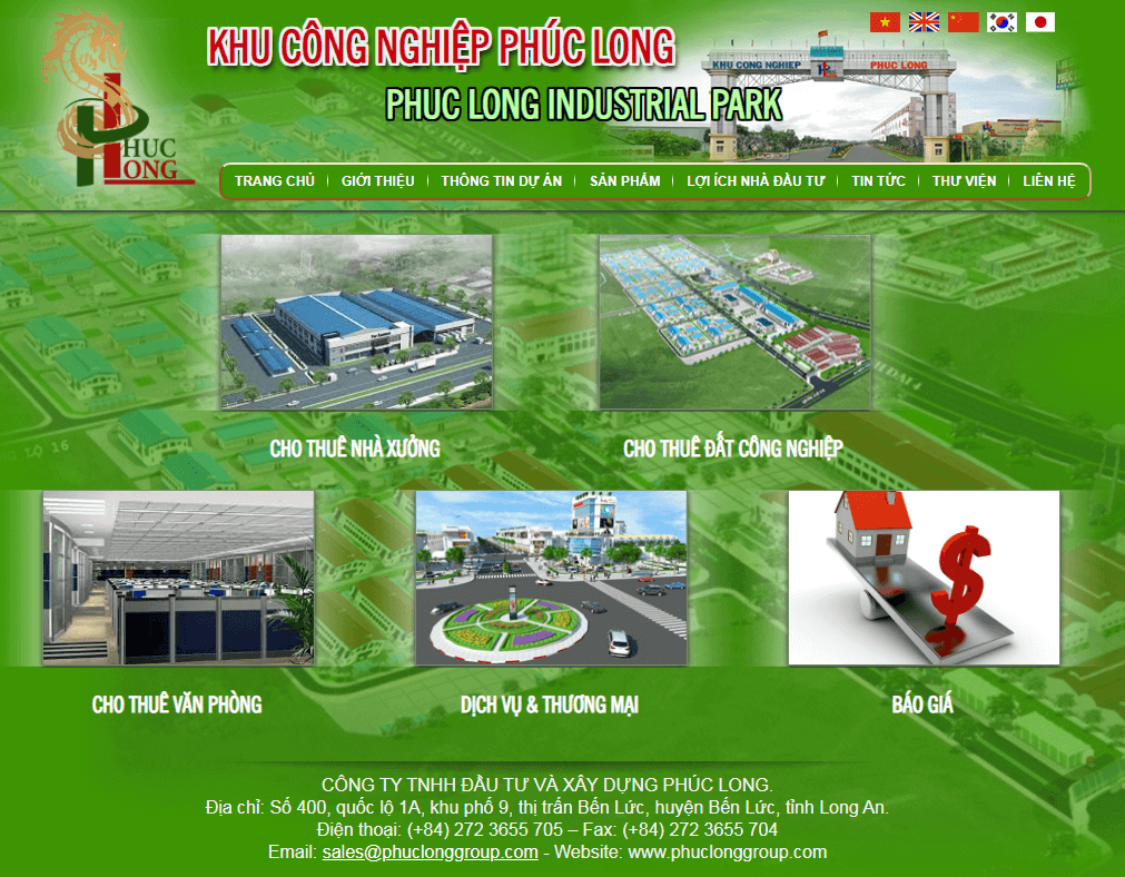 khu công nghiệp Phúc Long, Long An 1