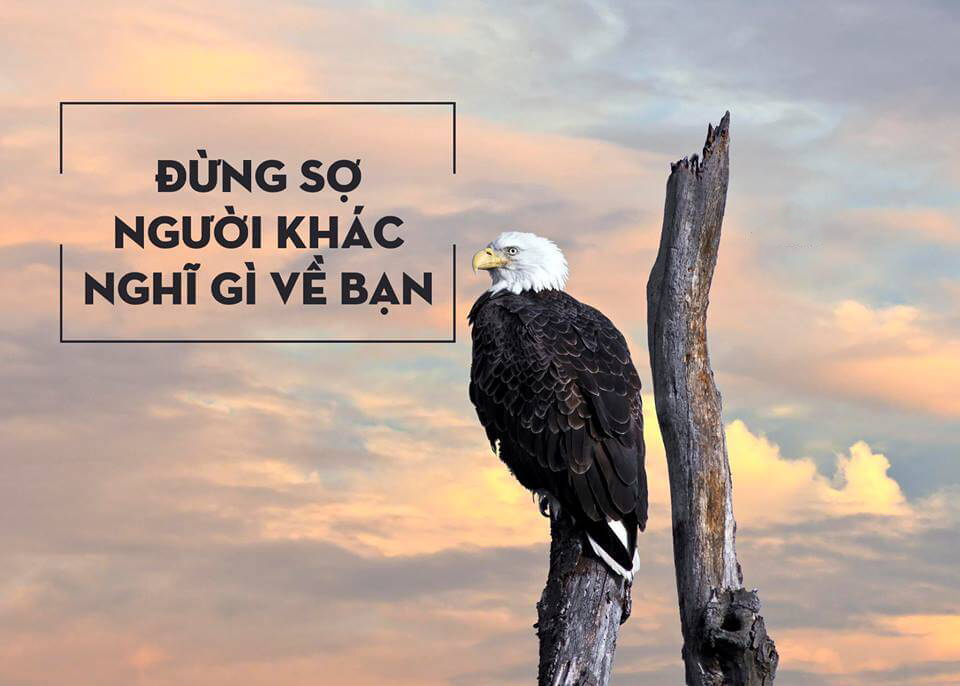 Đừng quan tâm người khác nghĩ gì về mình và sống một cuộc sống ý nghĩa hơn