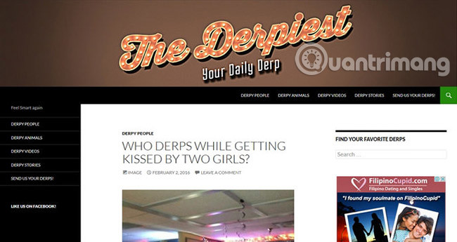 trang web giải trí