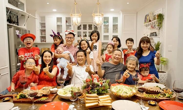 Giáng sinh bên gia đình và những người thân yêu