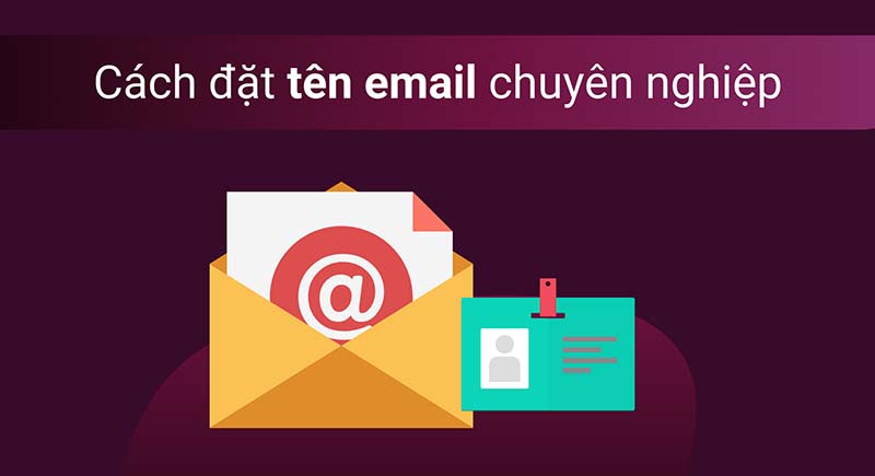 Tránh đặt nickname và số khi đặt tên email chuyên nghiệp