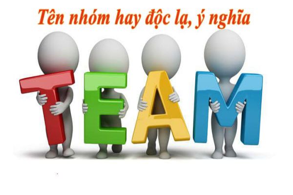 Một số tên nhóm hay bằng tiếng Anh