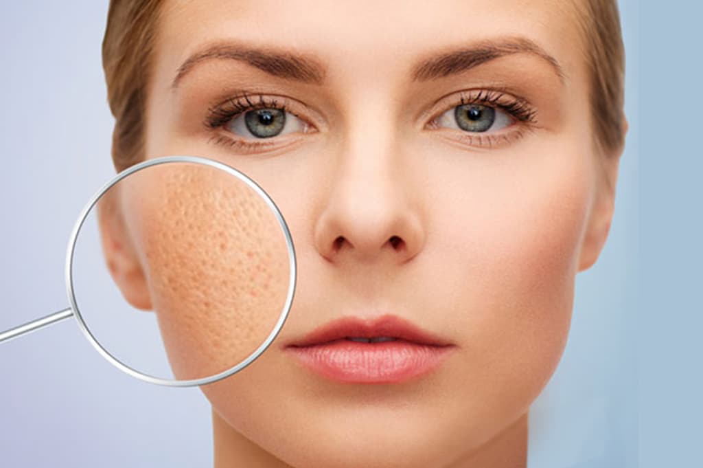 Làm sạch da và thông thoáng lỗ chân lông