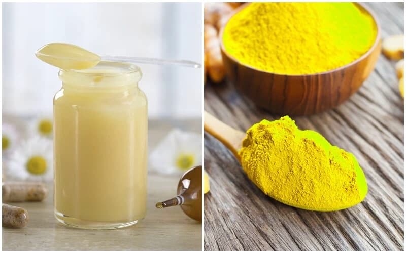 Đắp mặt nạ mật ong, sữa ong chúa
