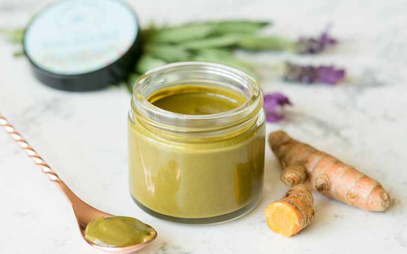 Cách làm Mặt nạ nghệ mật ong trà xanh