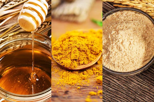 Công dụng của mặt nạ cám gạo nghệ mật ong