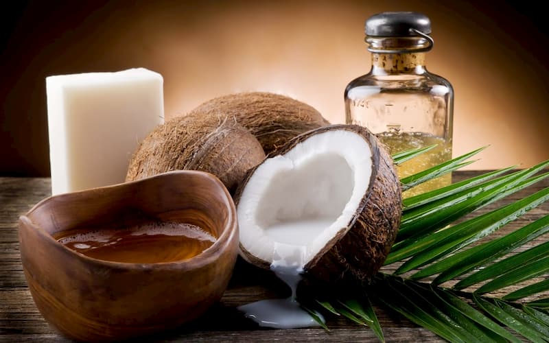 Mặt nạ nghệ sữa tươi dầu dừa dưỡng ẩm cho da khô