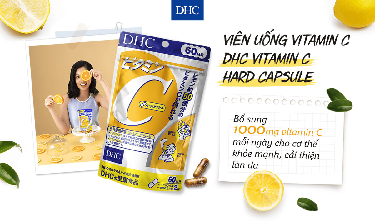 Viên uống vitamin C DHC