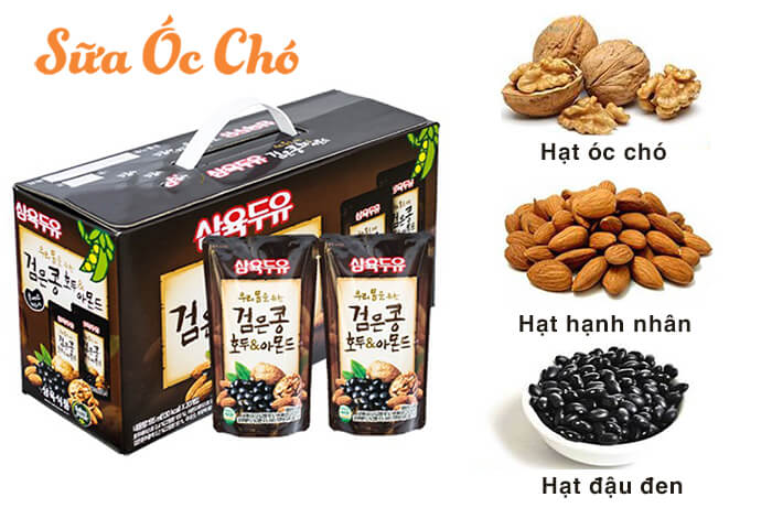 Sữa óc chó Hàn Quốc Sahmyook